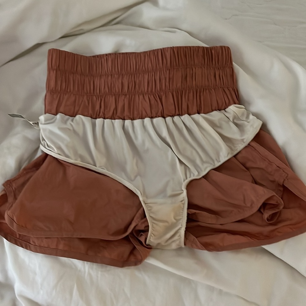 Free People Movement Exercise High-Waisted Shorts - Picture 10 of 11